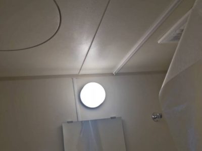 浴室照明器具交換工事　ODELIC　神奈川県横浜市